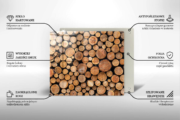 Tábua protetora Troncos de árvores