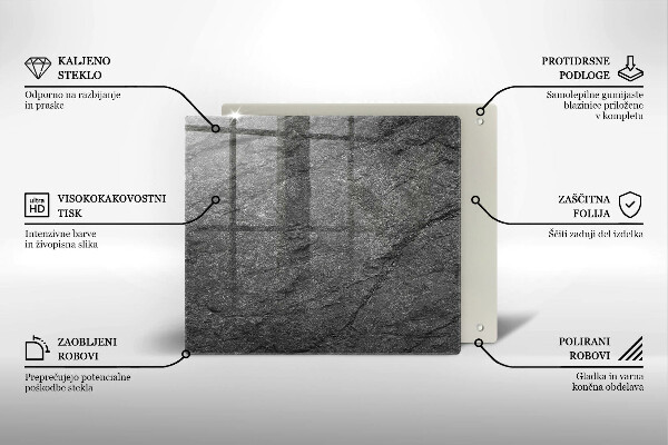 Tábua protetora Textura de pedra