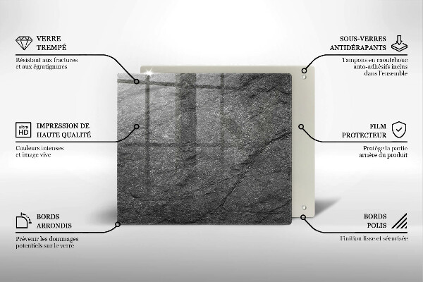 Tábua protetora Textura de pedra