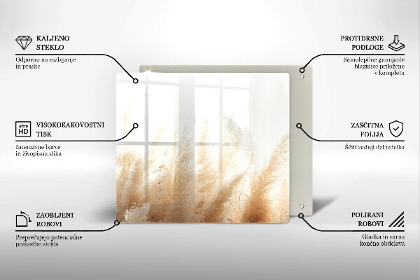 Protetor placa de indução Capim-dos-pampas