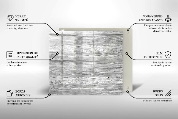 Tábua protetora Tábuas de madeira velhas