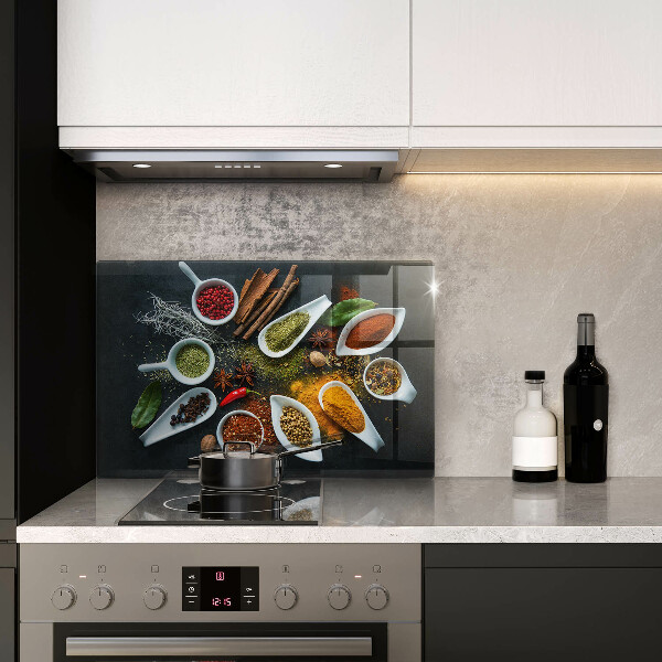 Cobertura placa vitrocerámica Especiarias de cozinha