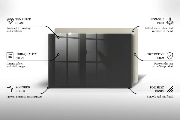 Cobertura placa vitrocerámica Cor cinza