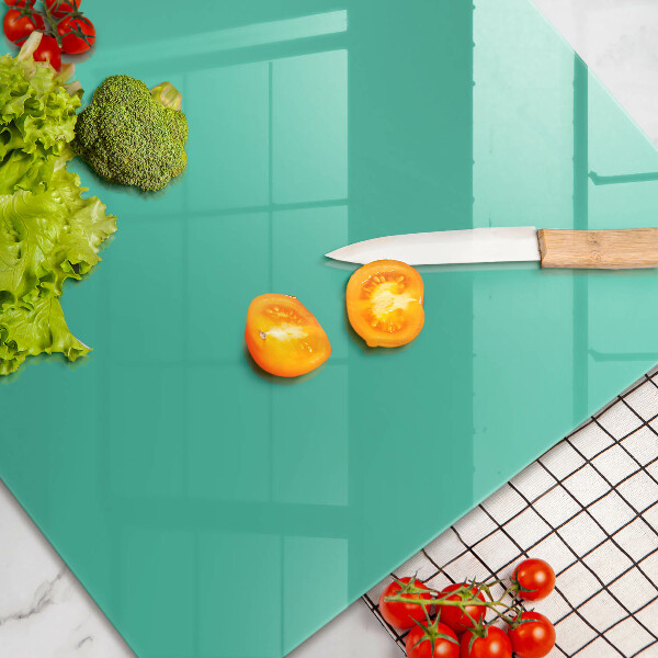 Protetor em vidro para fogão Cor verde