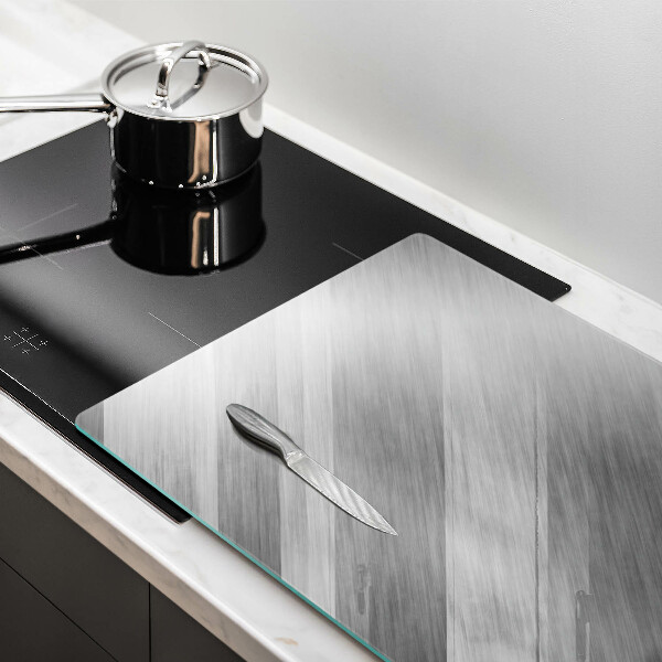 Cobertura placa vitrocerámica Fundo de textura metálica