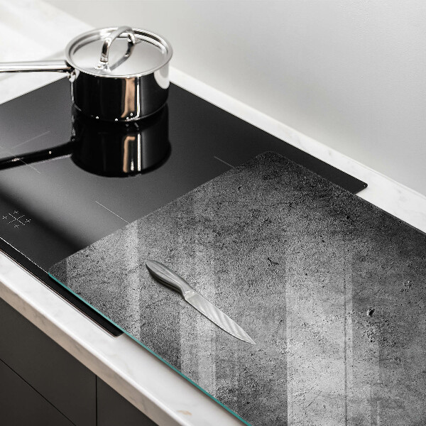 Cobertura placa vitrocerámica Textura de pedra de concreto