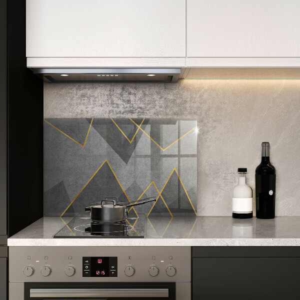 Protetor para fogão de vidro Formas nítidas