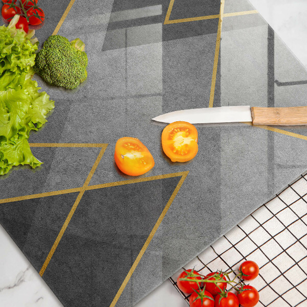 Protetor para fogão de vidro Formas nítidas