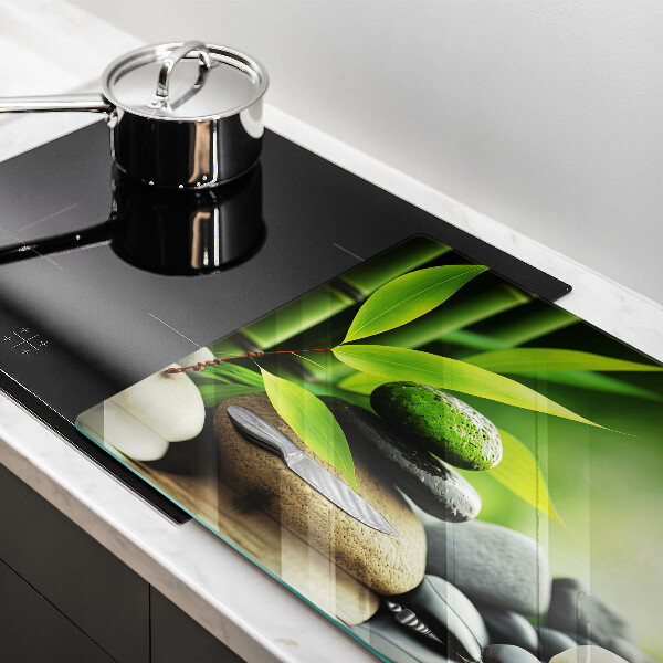 Cobertura placa vitrocerámica Pedras de bambu zen