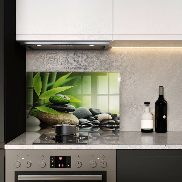 Cobertura placa vitrocerámica Pedras de bambu zen