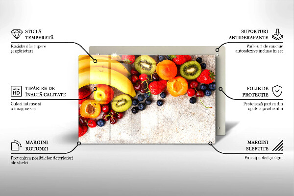 Cobertura placa vitrocerámica Frutas de Natal