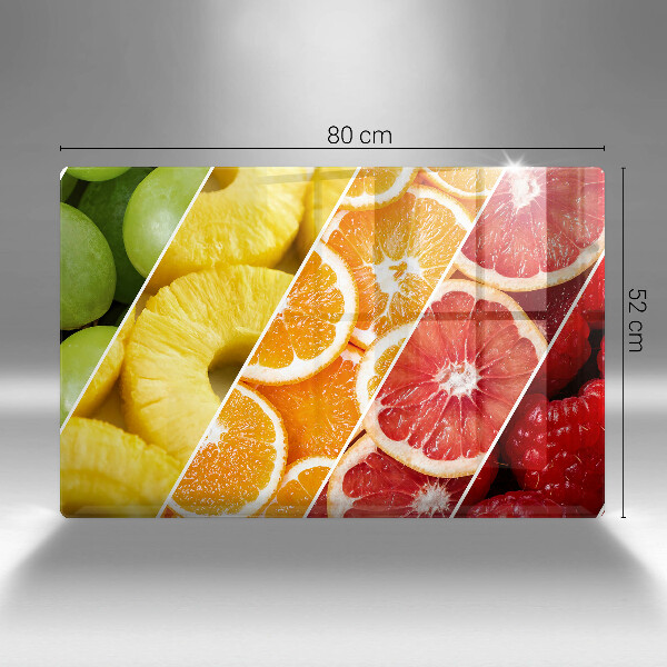 Cobertura placa vitrocerámica Frutas coloridas