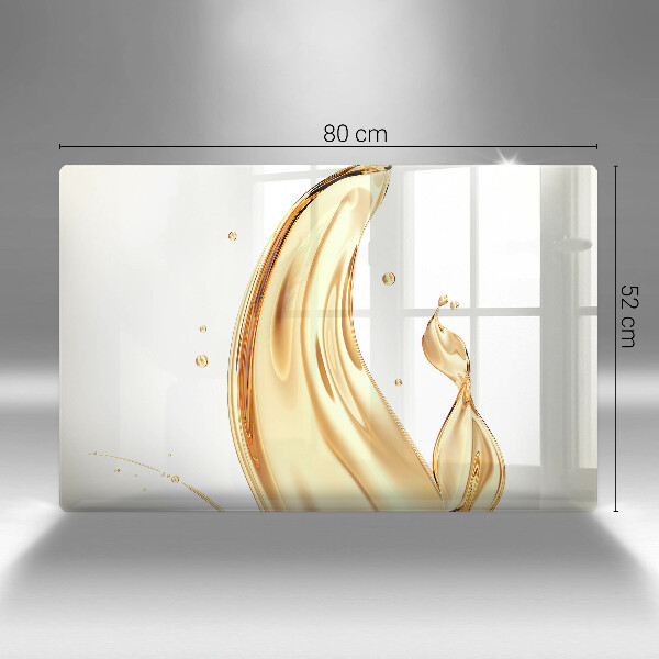 Protetor em vidro para fogão Azeite