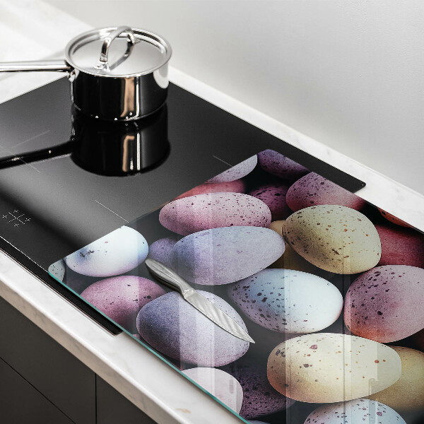 Protetor para fogão de vidro ovos de páscoa