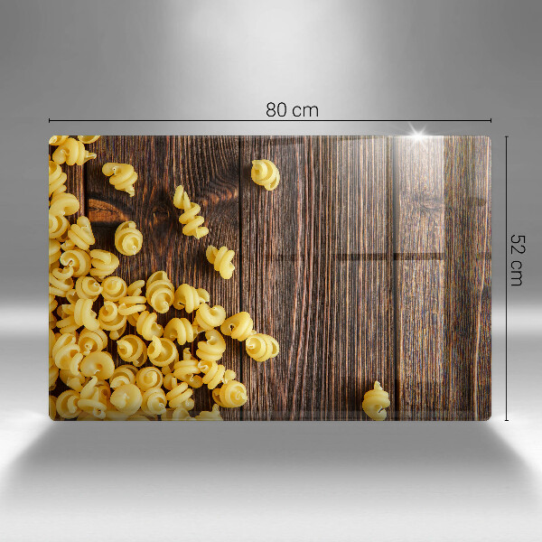 Protetor para fogão de vidro Massa na mesa