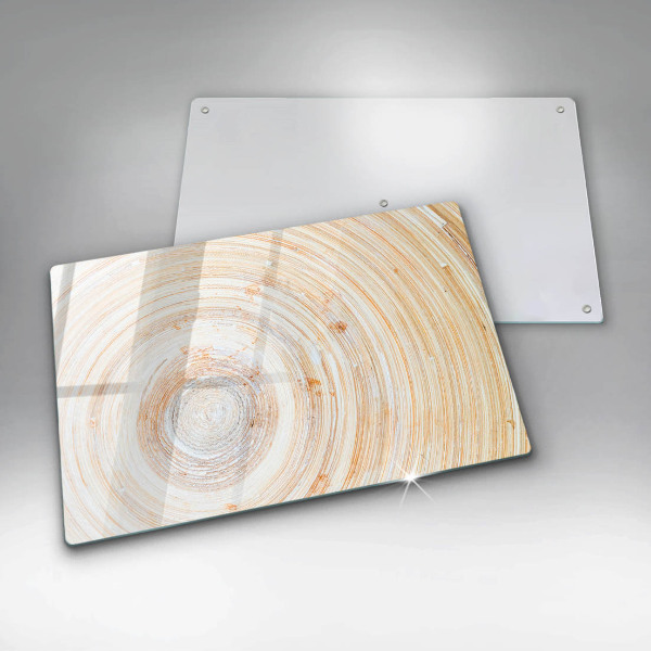 Cobertura placa vitrocerámica Textura de madeira