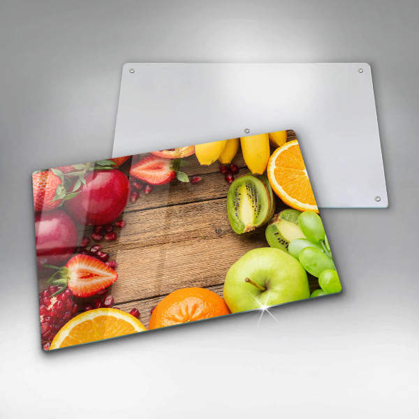Protetor para fogão de vidro Fruta fresca