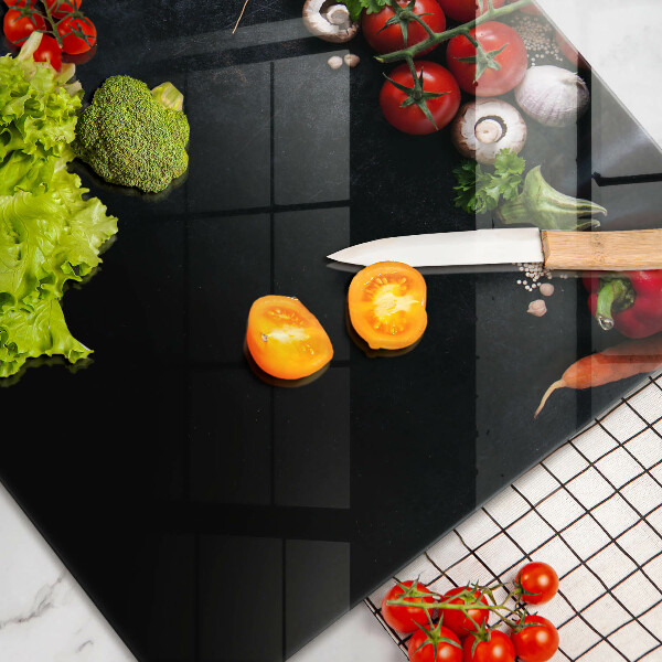 Cobertura placa vitrocerámica Vegetais coloridos