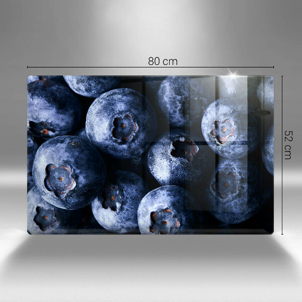 Protetor em vidro para fogão Close-up de frutas vermelhas