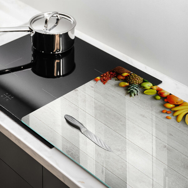 Cobertura placa vitrocerámica Frutas em capas