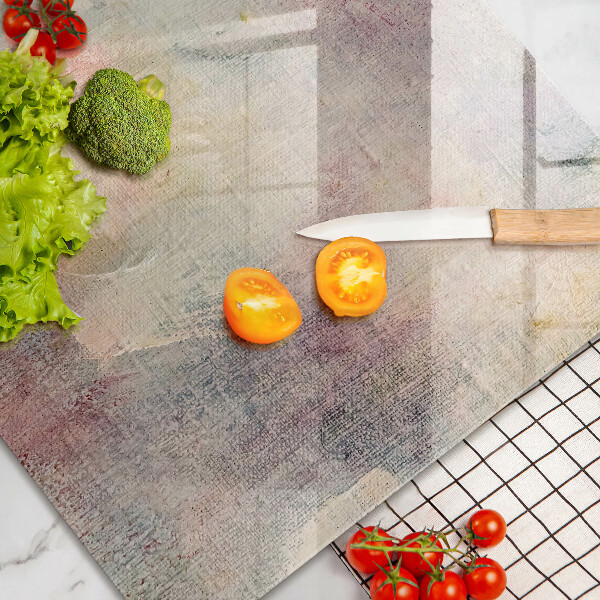 Protetor em vidro para fogão Fundo de textura de tinta