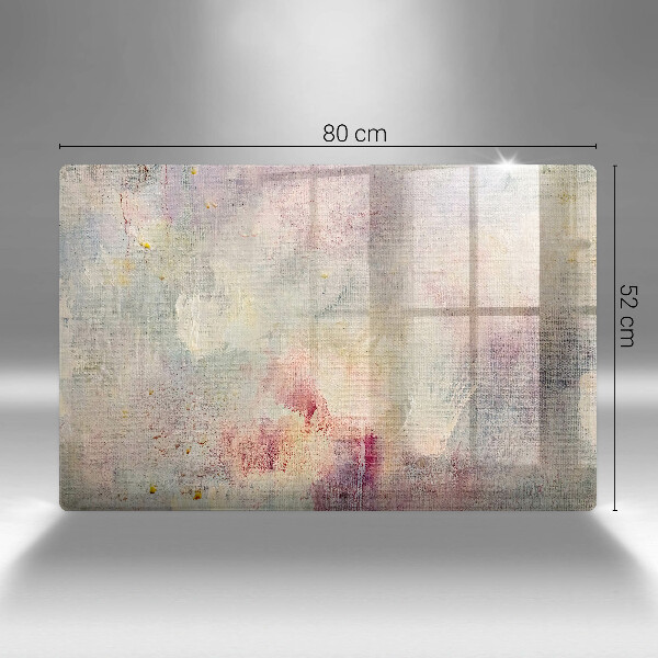 Protetor em vidro para fogão Fundo de textura de tinta