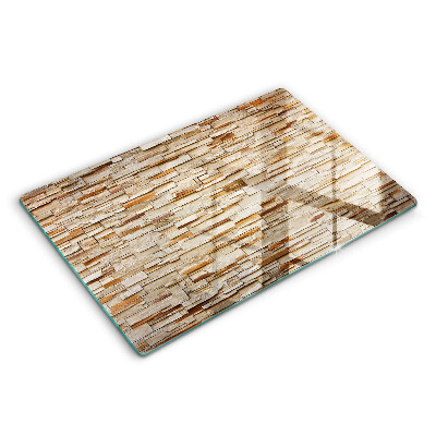 Cobertura placa vitrocerámica Textura de pedras decorativas