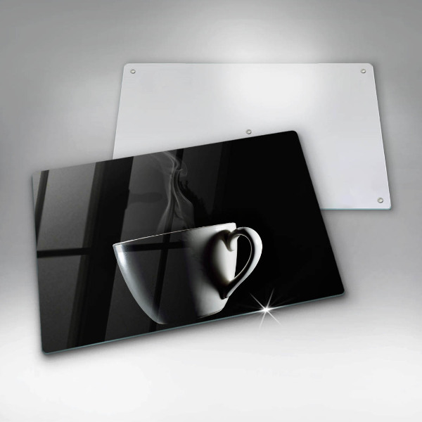 Protetor para fogão de vidro Uma xícara de chá