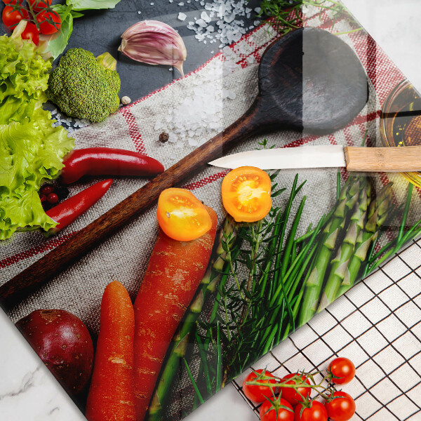 Cobertura placa vitrocerámica Comida de cozinha