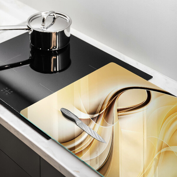 Cobertura placa vitrocerámica Fumaça abstrata