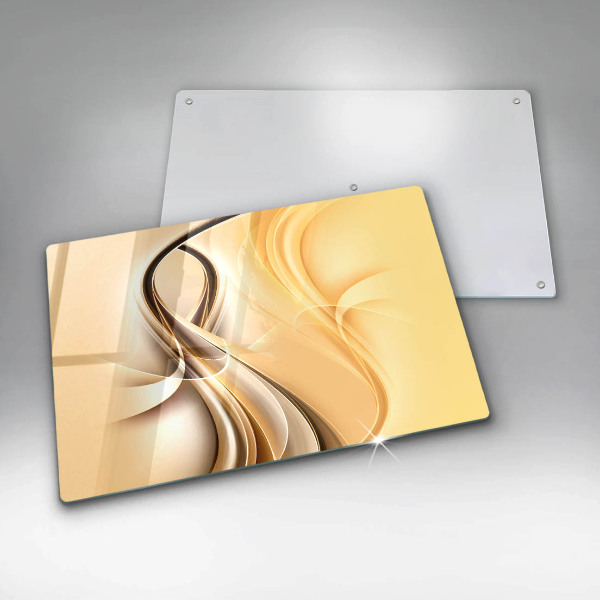 Cobertura placa vitrocerámica Fumaça abstrata