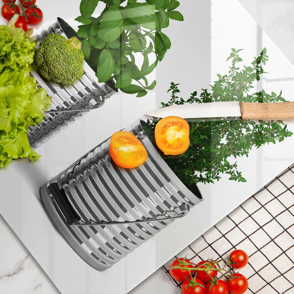 Cobertura placa vitrocerámica Vasos de ervas e plantas