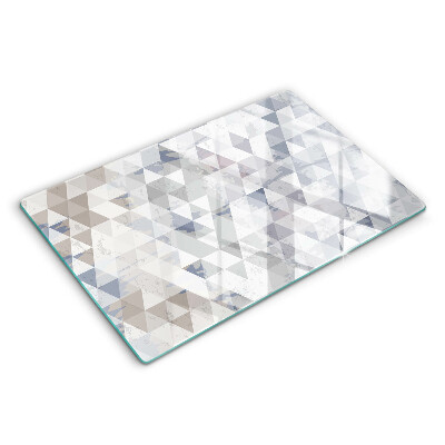 Protetor para fogão de vidro Padrão triangular
