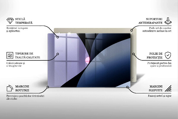 Cobertura placa vitrocerámica Formas abstratas