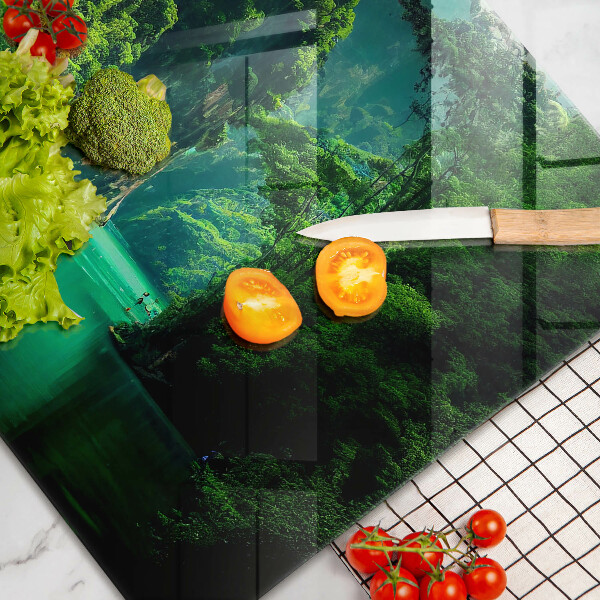 Cobertura placa vitrocerámica Paisagem da lagoa