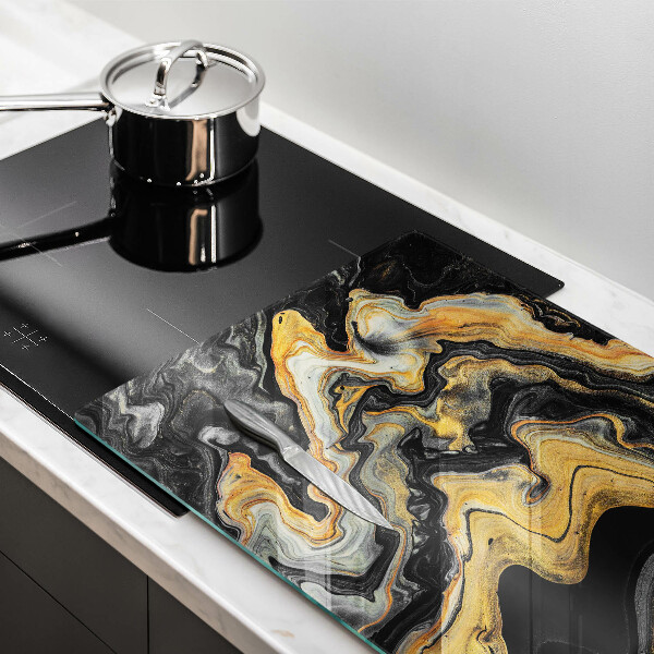 Cobertura placa vitrocerámica Estrutura abstrata