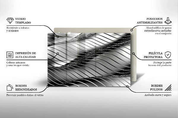 Cobertura placa vitrocerámica Estrutura metálica 3D
