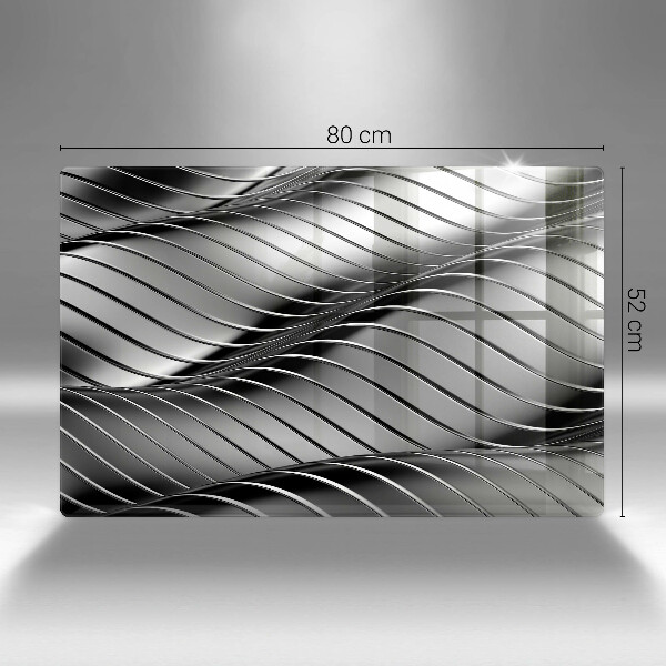 Cobertura placa vitrocerámica Estrutura metálica 3D