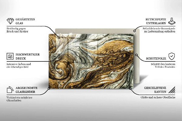 Cobertura placa vitrocerámica Abstração rica