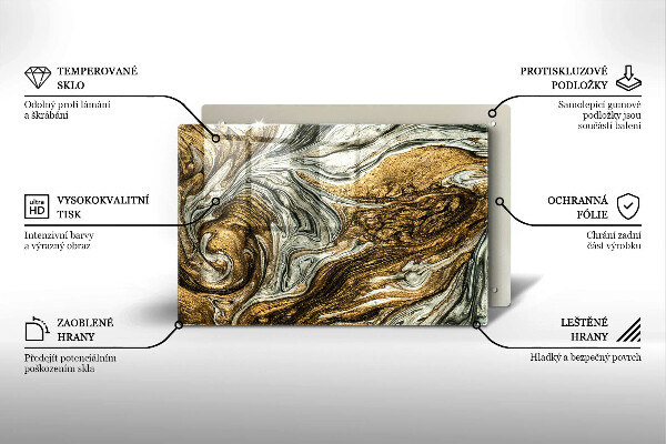 Cobertura placa vitrocerámica Abstração rica