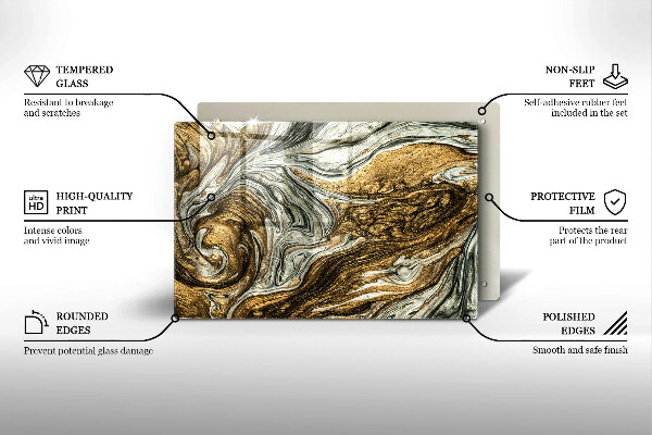 Cobertura placa vitrocerámica Abstração rica