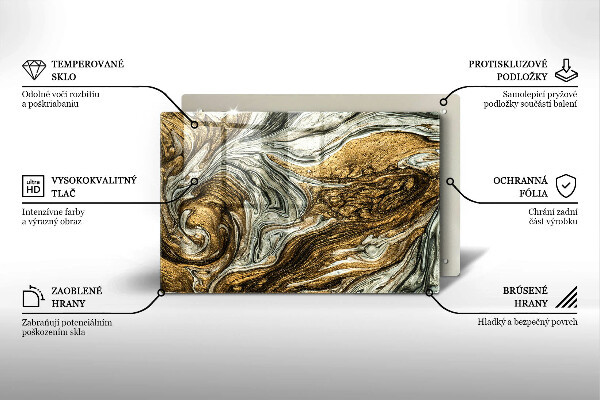 Cobertura placa vitrocerámica Abstração rica