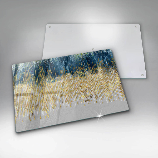 Cobertura placa vitrocerámica Abstração do designer