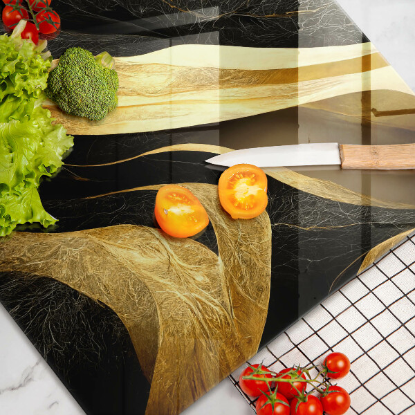 Protetor para fogão de vidro Abstração elegante