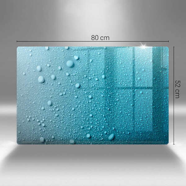 Cobertura placa vitrocerámica Gotas de água