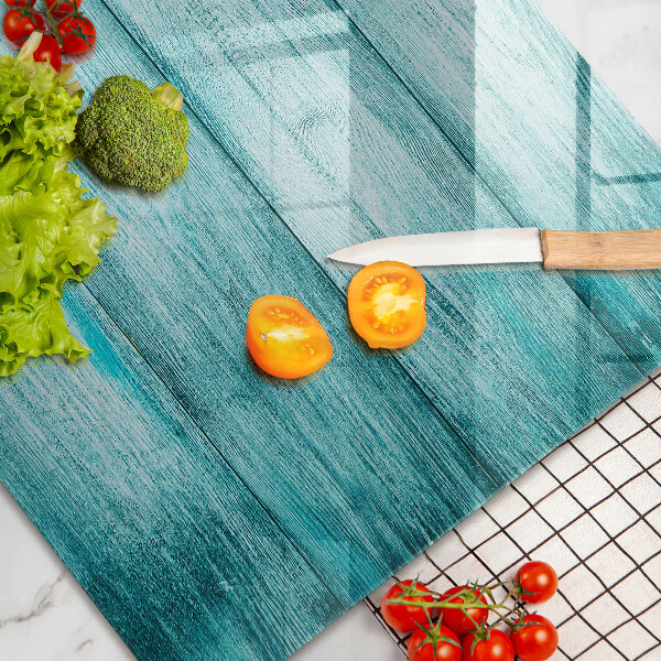 Protetor para fogão de vidro Tábuas de madeira vintage