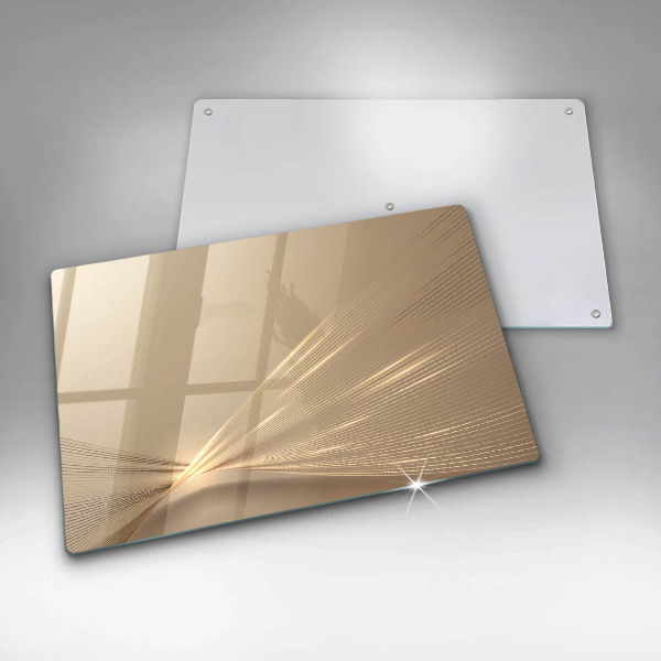 Protetor para fogão de vidro Abstração moderna