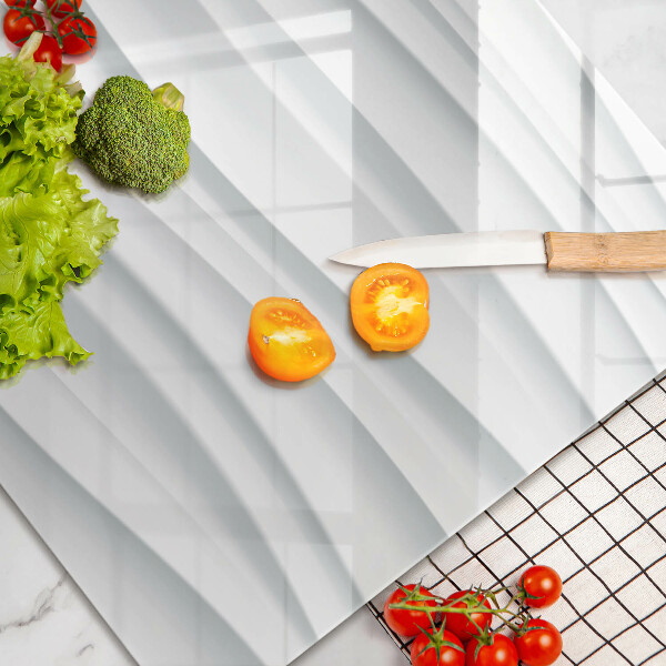 Protetor de fogão de vidro Estrutura moderna