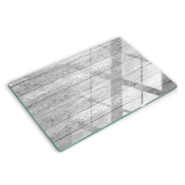 Protetor para fogão de vidro Tábuas de madeira velhas