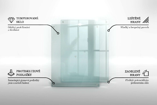 Placa de proteção transparente para indução 2x40x52 cm